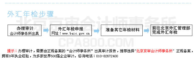 外资企业外汇年检流程